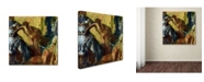 Trademark Global Degas 'After The Bath 2' Canvas Art - 18" x 18" x 2"